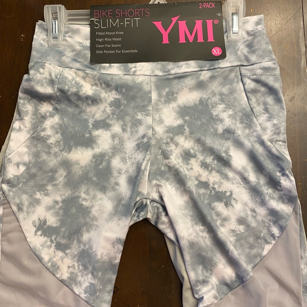 2 pack bike shorts slim fit XL